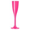Taça Champagne 120ml Cor Rosa Pink
