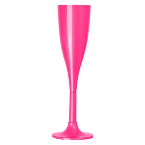 Taça Champagne 120ml Rosa Pink