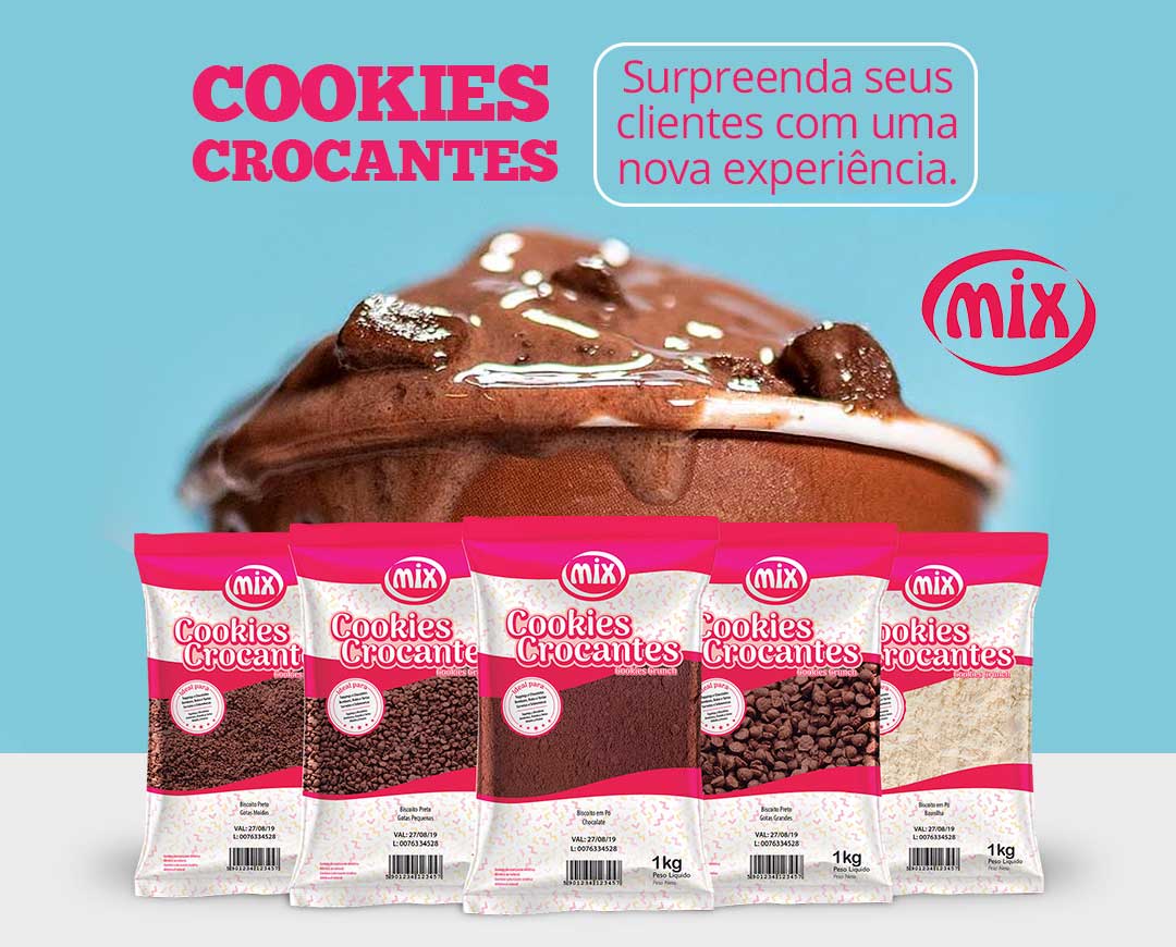 Read more about the article Cookies Crocantes chegam no mercado