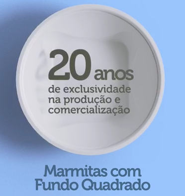 Read more about the article Marmitex fundo quadrado Copobras®