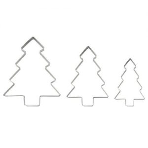 Cortador Árvore de Natal em Inox – 3 unidades